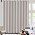H.VERSAILTEX Blackout Curtains for Sliding Glass Door Room Divider Curtains Noise Reduce Curtain Panel Portable Window Screen S…