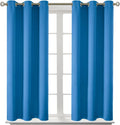BGment Room Darkening Curtains 45 Inches Long - Grommet Thermal Insulated Drapes Window Treatment Curtains for Bedroom, 2 Panels, 38 x 45 I…