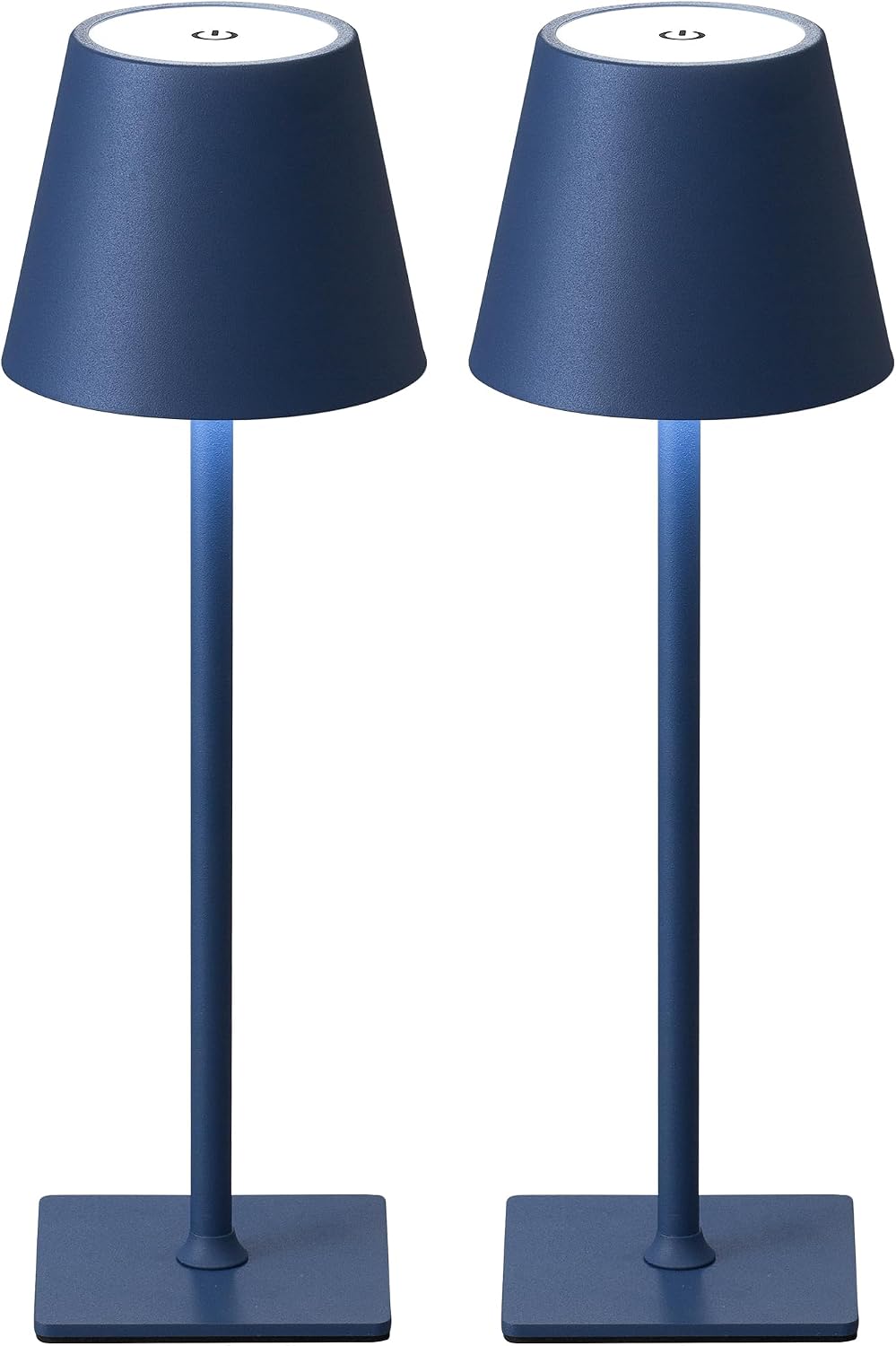 KDG 2 Pack Cordless Table Lamp, Portable LED Desk Lamp, 4000mAh Battery Operated, 3 Color Stepless Dimming Up, for…