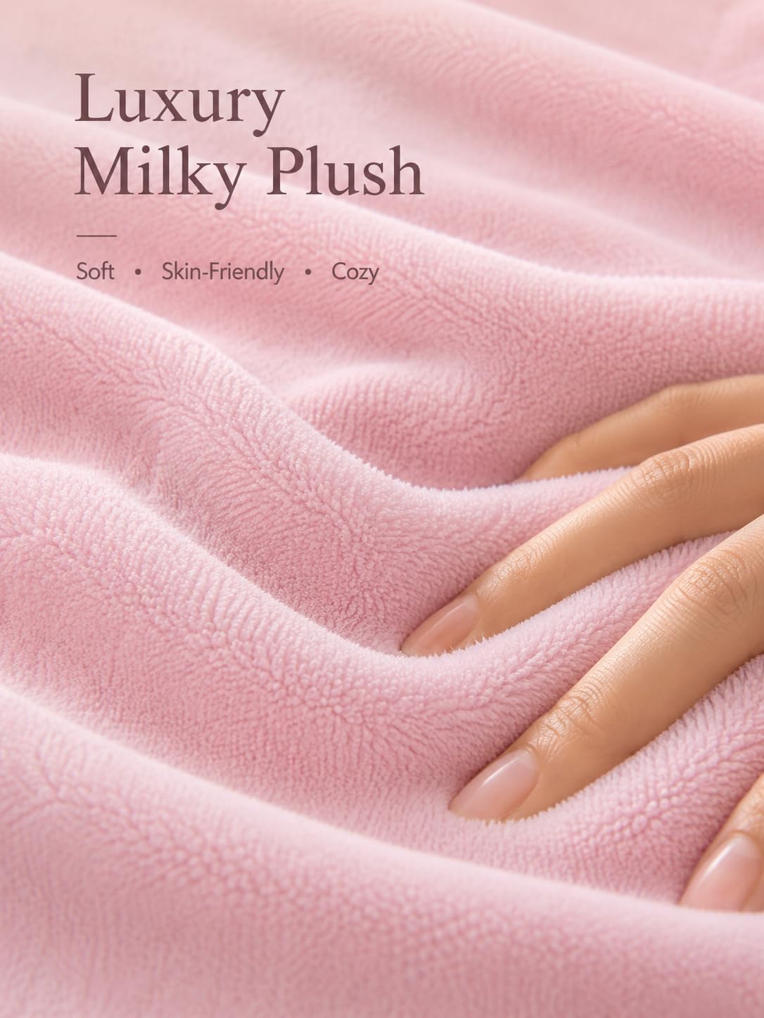 Evolive Body Pillow Cover 21"x54", Ultra Soft Plush Body Pillowcase with Hidden Zipper, Cozy Fluffy Long Pillow Case for Side Sleepers, Pre…