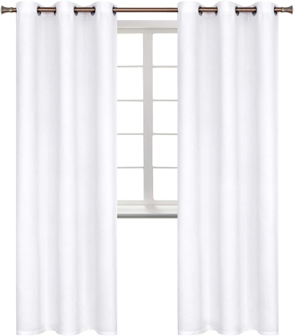 BGment Room Darkening Curtains 84 Inches Long - Grommet Thermal Insulated Drapes Window Treatment Curtains for Bedroom, 2 Panels, 42 x 84 I…