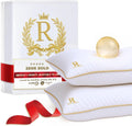 Royaltherapy Royal relaxation 2-Pack King Size Pillows, Shredded Memory Foam Pillow - Bed Pillow, Hypoallergenic Bamboo-Derived Rayon…
