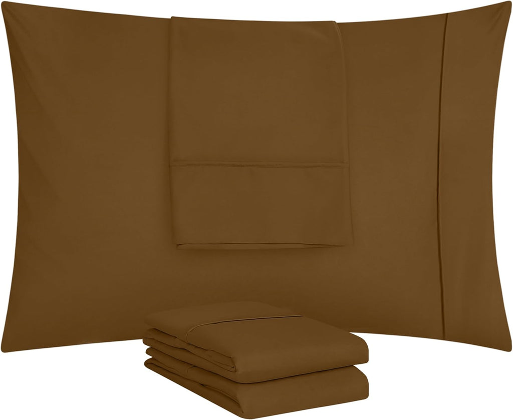 Utopiabedding Utopia Bedding Queen Pillowcases - 4 Pack - Envelope Closure - Soft Brushed Microfiber Fabric - Shrinkage and Fade Resistant…