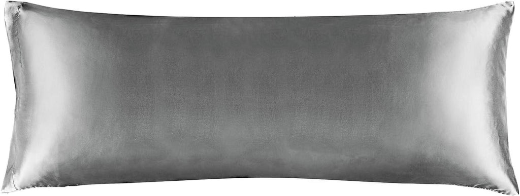 Bedelite Satin Body Pillow Cover, Super Soft and Cooling Body Pillow Pillowcase for Hair and Skin, Breathable Silky Full Long Pillowcase Co…