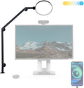 LUME CUBE Edge 2.0 LED Desk Lamp | Dimmable Home Office Desk Light with USB Charging Port & Strong Swing Arm | Adjustable Color…