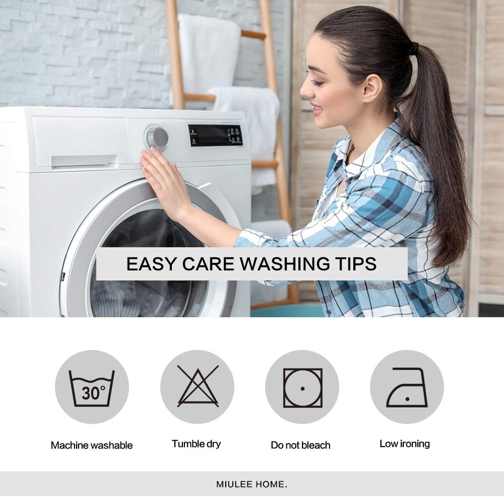 MIULEE 2 Panels Blackout Velvet Curtains Solid Soft Grommet Camel Beige Curtains Thermal Insulated Soundproof Room Darkening…