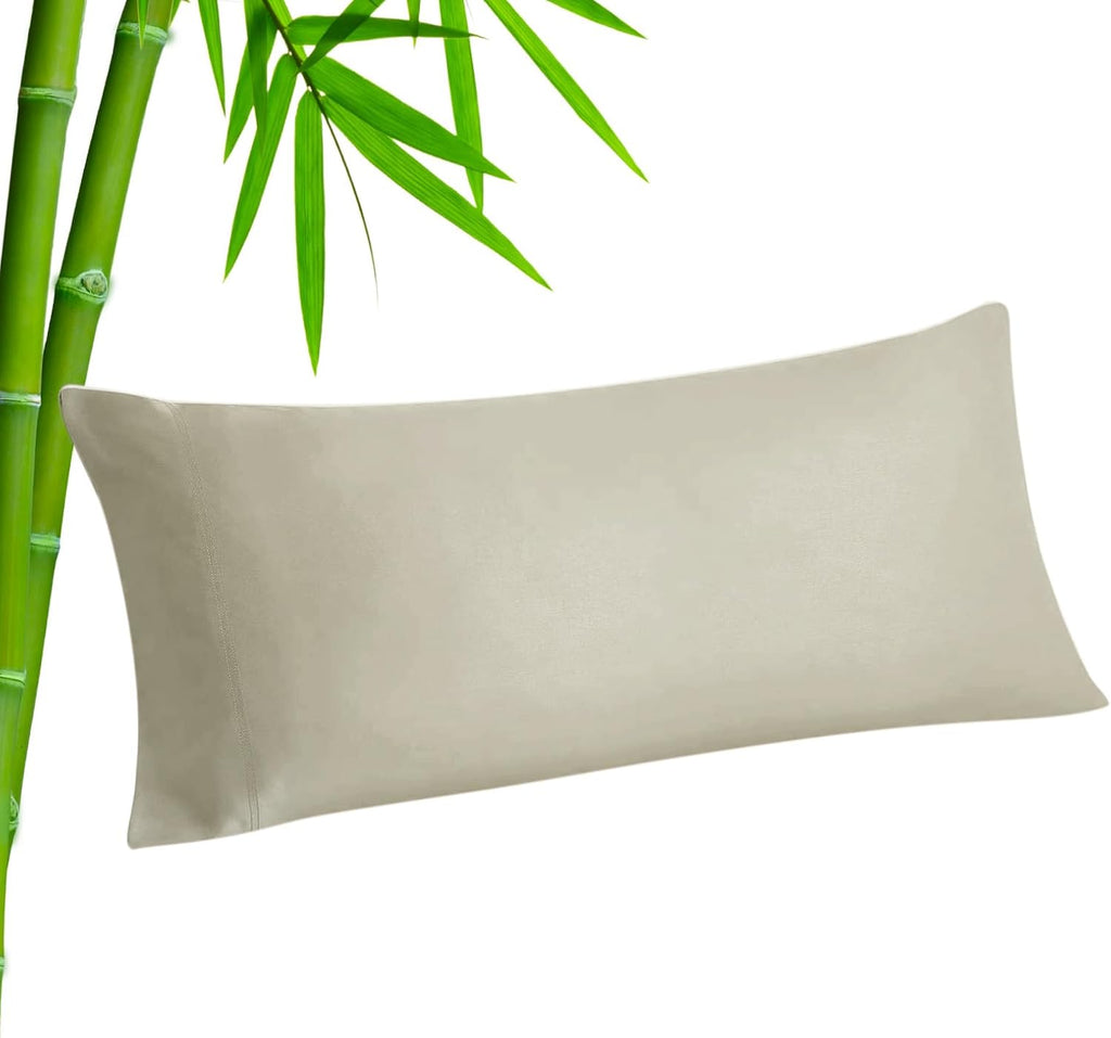 Bedelite Body Pillow Cover, Rayon Made from Bamboo, Cooling Body Pillow Pillowcase for Hot Sleepers and Night Sweats, Breathable & Silky So…