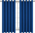 BGment Blackout Curtains for Bedroom - Grommet Thermal Insulated Room Darkening Curtains for Living Room, 70 x 63 Inch, 2 Panels, Royal Blu…