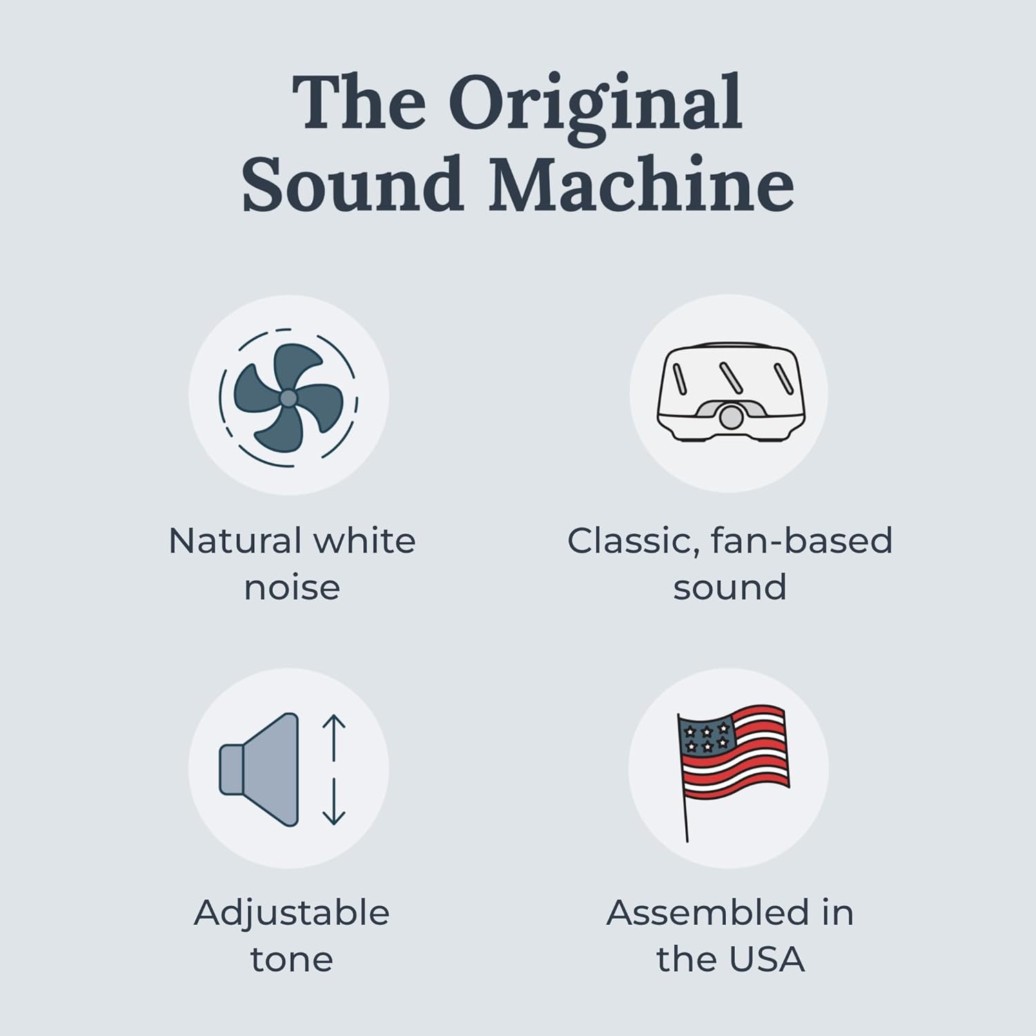 Yogasleep Dohm Uno White Noise Sound Machine, Real Fan Inside for Non-Looping White Noise,, Office Privacy & Meditation for Adult…