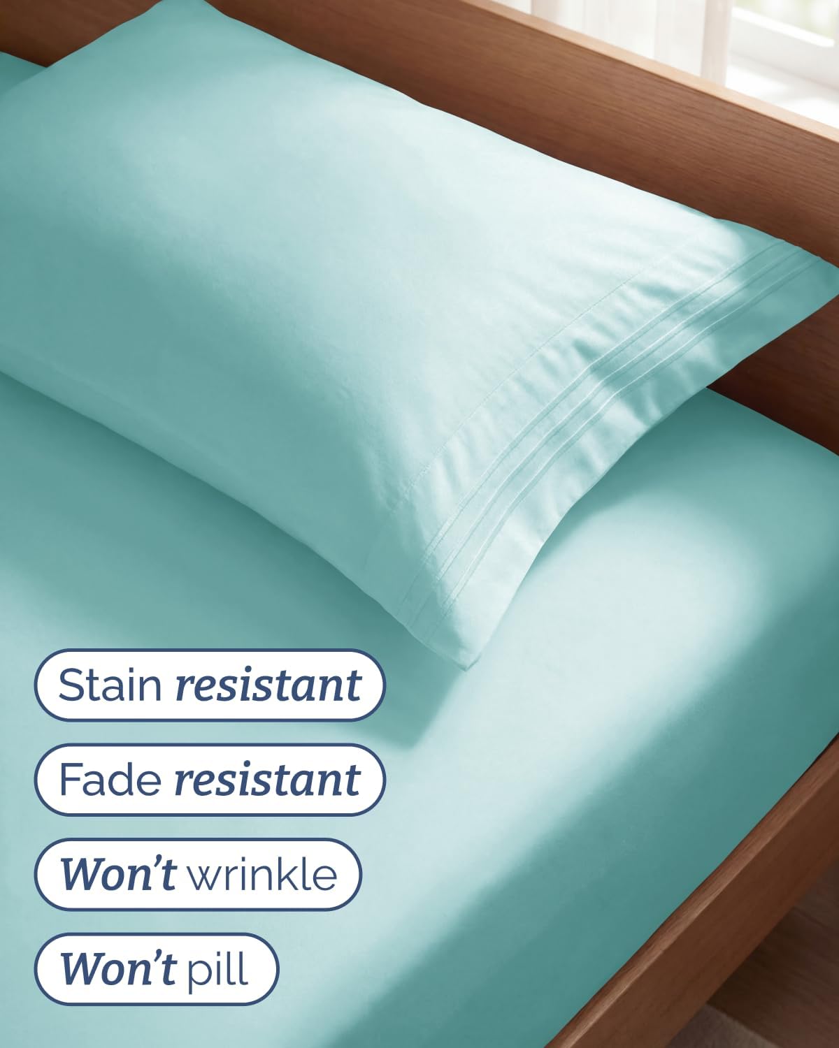 Twin Size 3 Piece Sheet Set - Comfy Breathable & Cooling Sheets - Hotel Luxury Bed Sheets for Women & Men - Deep Pockets, Easy-Fit, Extra…