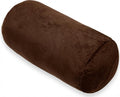 1 MIDDLE ONE Round Cylinder Bolster Pillow with Removable Velvet Cover, Tube Roll Cervical Pillow for Head, Neck, Back and Legs Support…