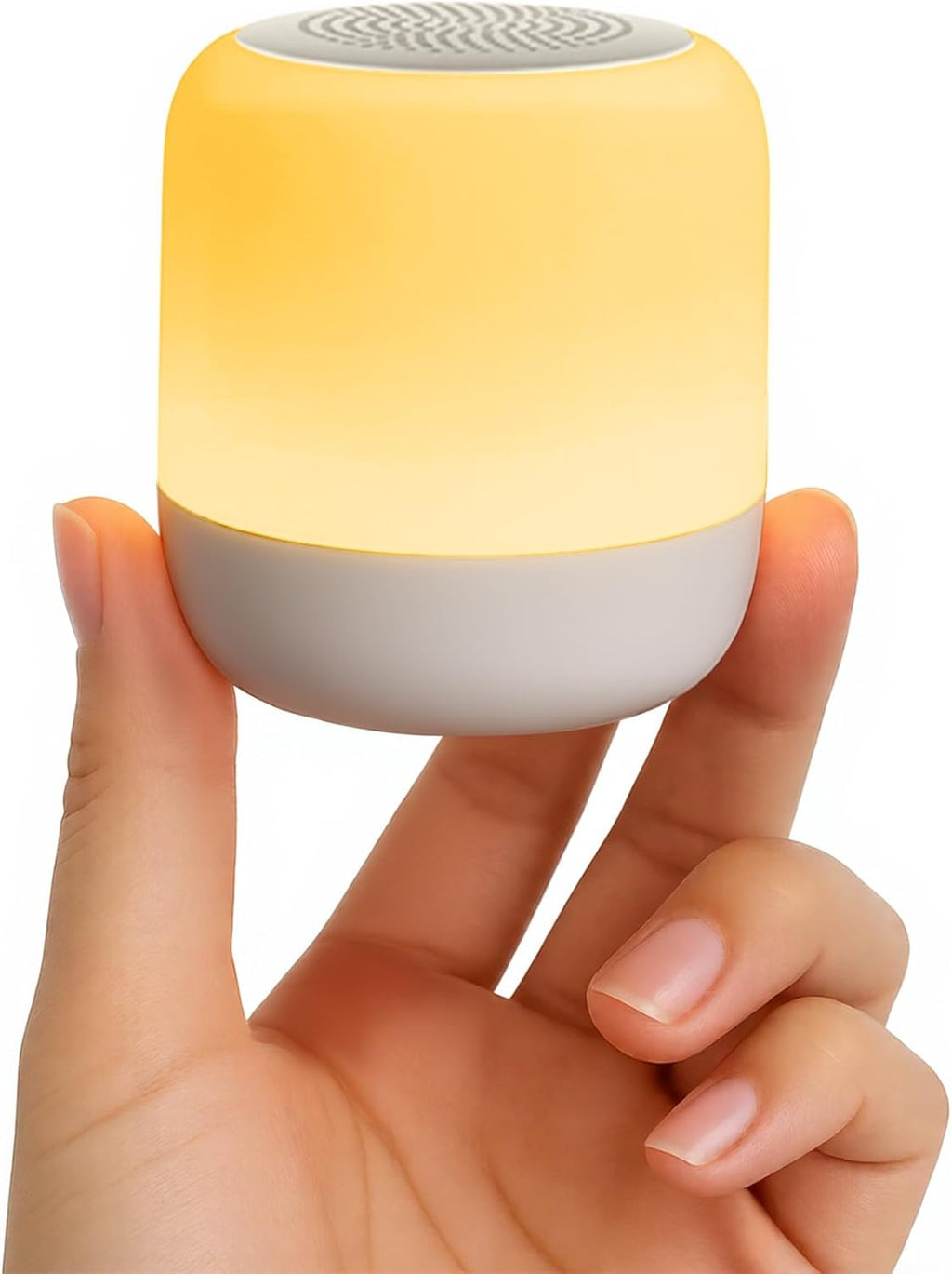 Babelio Pocket Glow White Noise Sound Machine - Upgraded 9 Color Night Lights, 20 Non-Looping Sounds, Timer & Memory Function, Portable for…