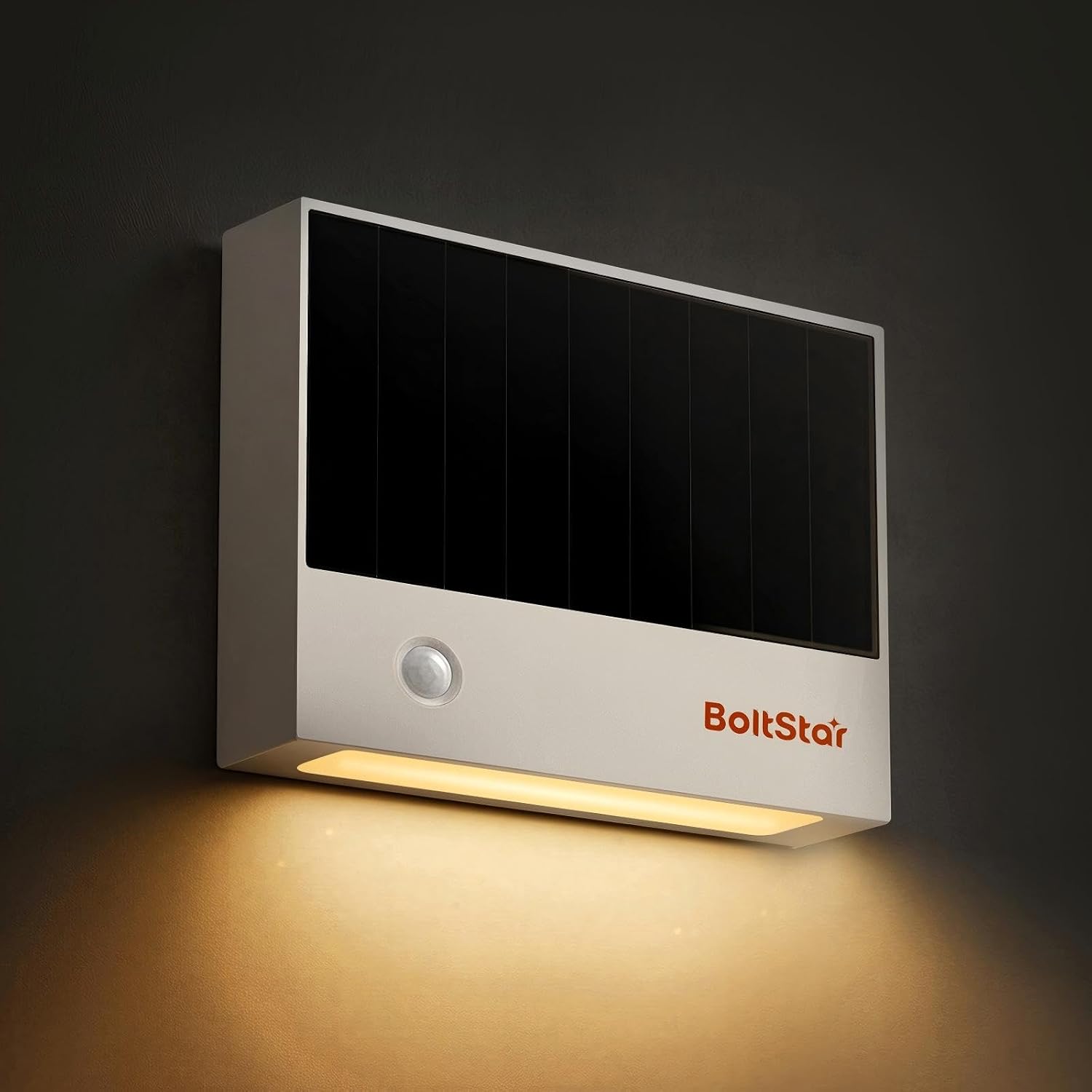 Solar Night Light Indoor: Motion Sensor Night Light with No Charging Needed, Magnetic Wall Mount for Stairway, 3000K Soft Warm Light for…