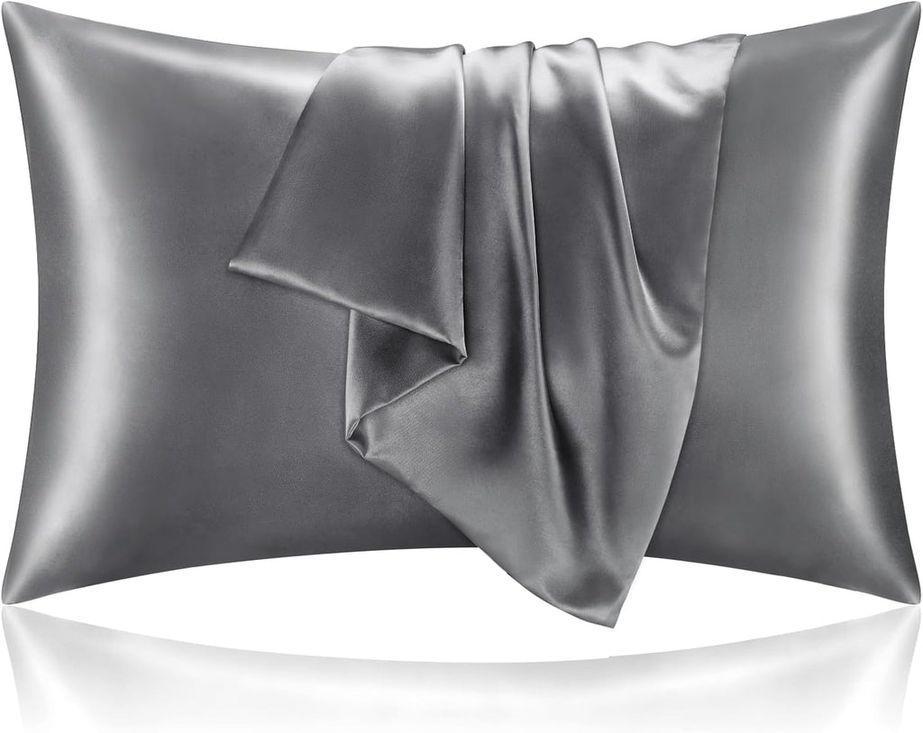 Bedelite Satin Pillowcase for Hair and Skin, Super Soft and Cooling Similar to Silk Pillow Cases 2 Pack with Envelope Closure, Gift for Wom…