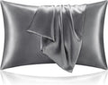Bedelite Satin Pillowcase for Hair and Skin, Super Soft and Cooling Similar to Silk Pillow Cases 2 Pack with Envelope Closure, Gift for Wom…