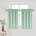 DWCN Thermal Short Blackout Curtains for Bedroom/Kitchen, Energy Saving Room Darkening Curtains for Nursery/Bedroom/Kitchen(W42 x L36…