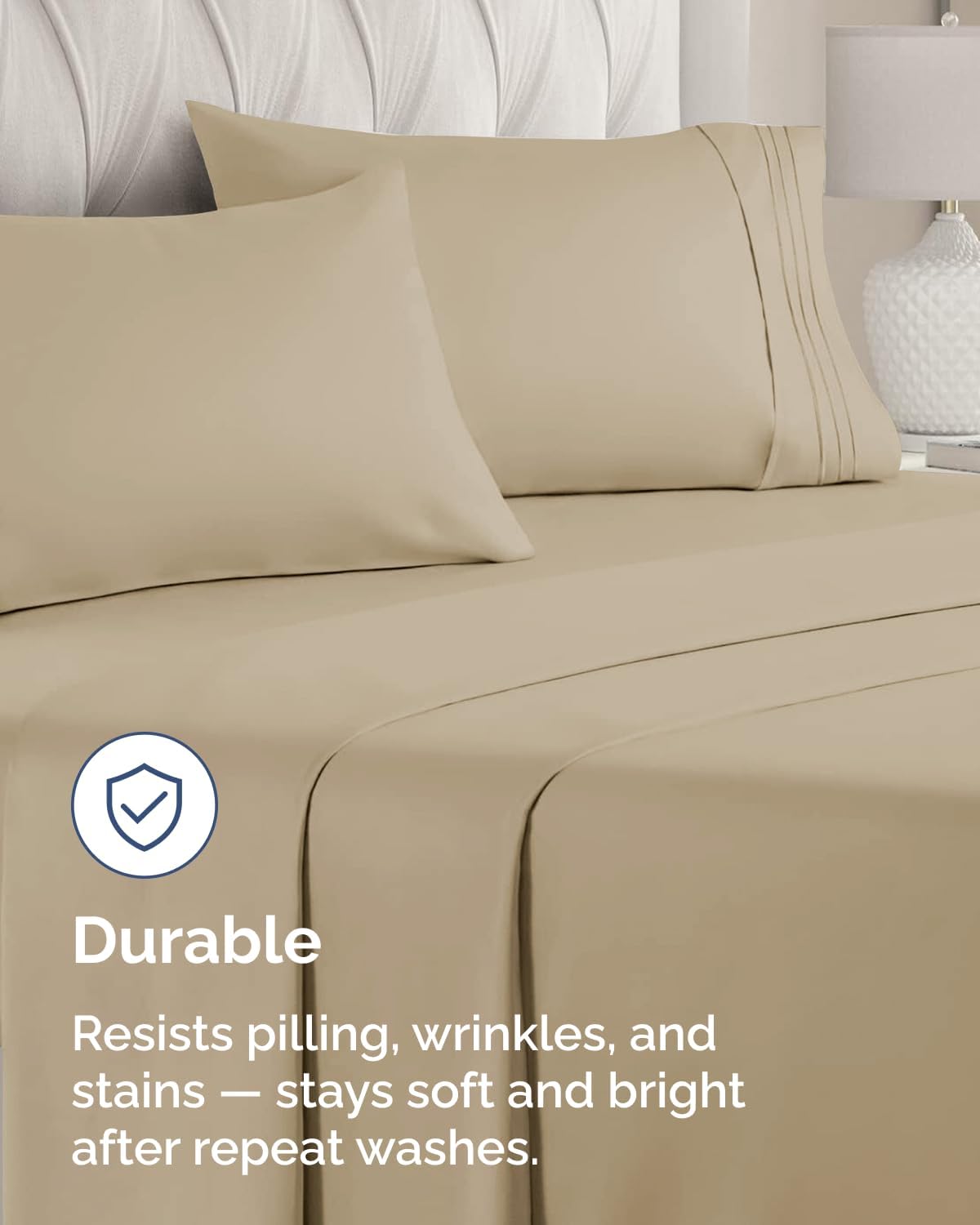 King Standard Pillow Cases Set of 10 - Ultra Soft Hotel Quality Pillowcase Covers - Comfy & Wrinkle Free - Shrink & Fade Resistant…