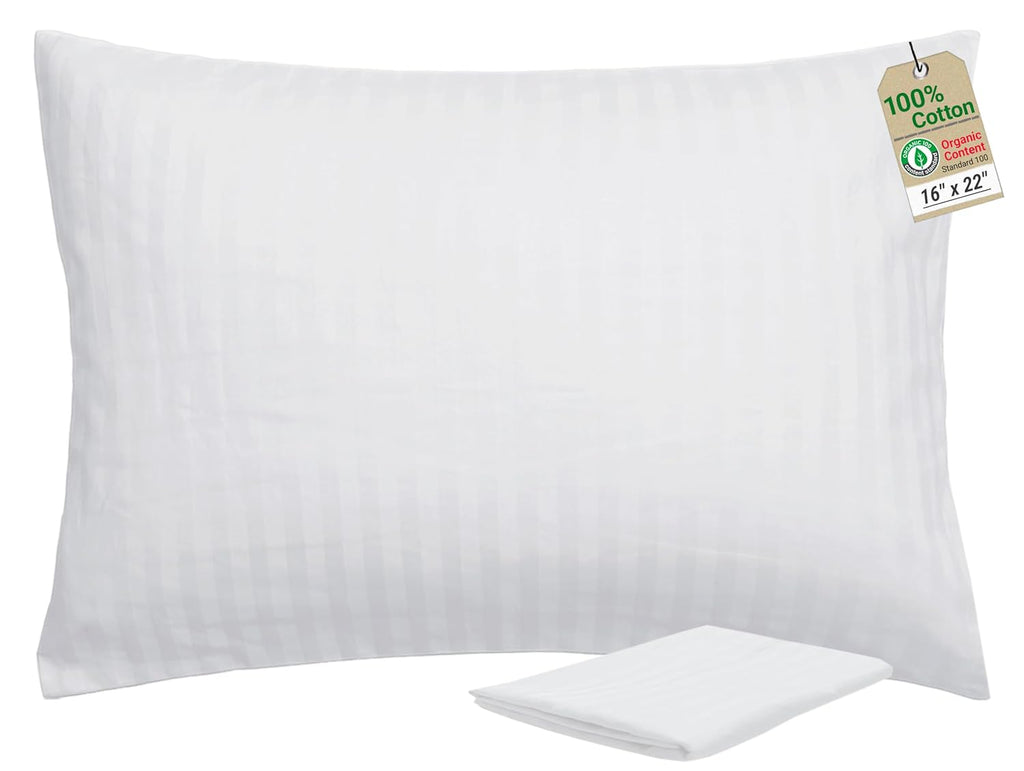 ZPECC-ABrandThatHasBeenFocusedOnBeddingFor20Years ZPECC Toddler Pillow with Pillowcase - 16x22 Organic Cotton Hypoallergenic Kids Pillow, B…