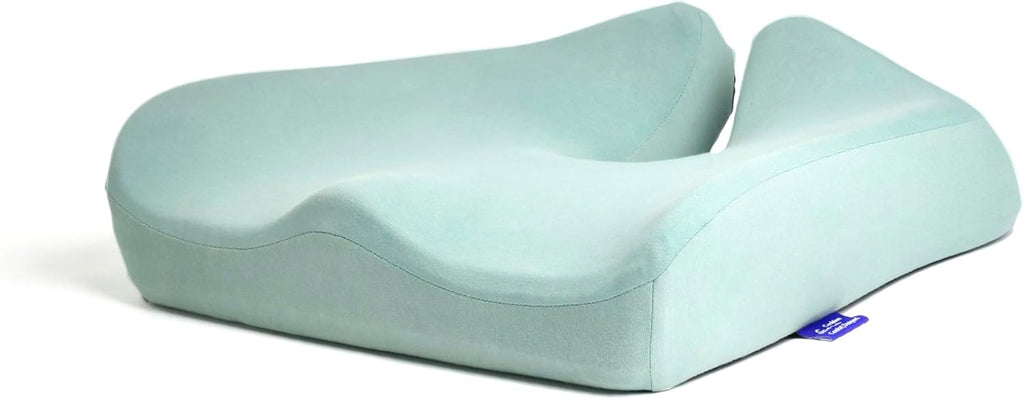Cushionlab C CUSHION LAB Patented Pressure Relief Seat Cushion for Long Sitting Hours on Office/Home Chair, Car, Wheelchair - Extra-Dense M…