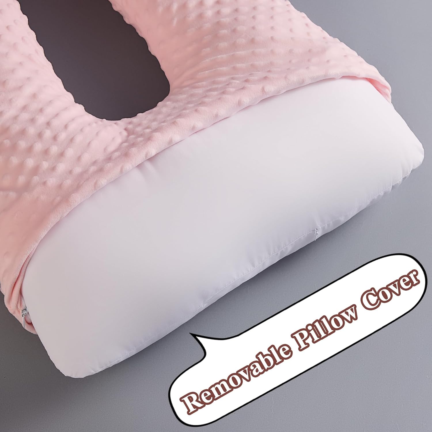 Travel Pillow for Kids Adult, Pillow for Car Sleeping Ultra Large U-Shaped with Removable Soft Cover Support Fix Neck and Body…