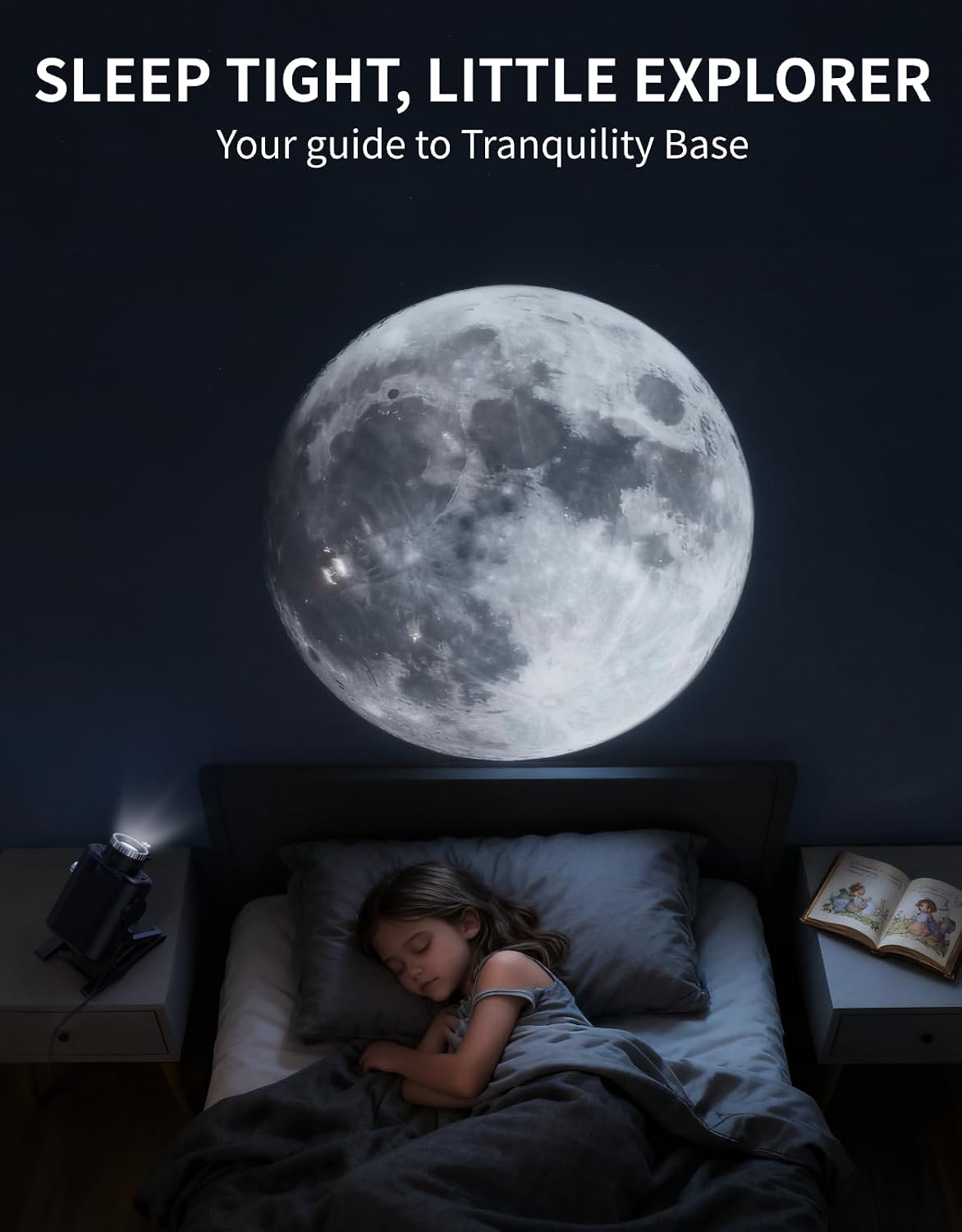 Rovmiment 60-in-1 Galaxy Projector, HD Home Planetarium Projector with Built-in Non-Fading Scenes, 3D Star Light Projector for Bedroom, Twi…