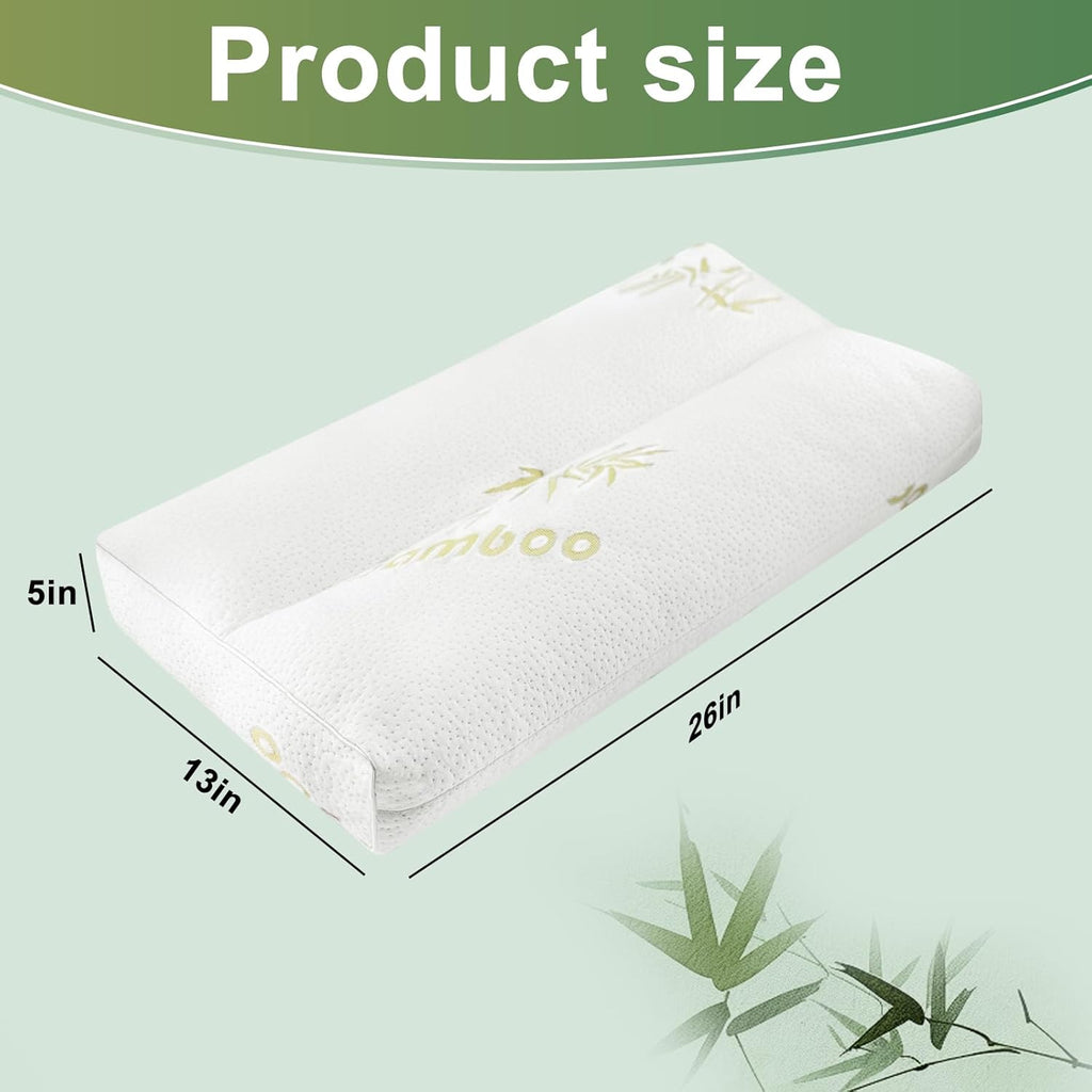 MINUPWELL Knee Pillow for Side Sleepers - 5" Height Between Leg & Under Knee Pillow for Back Sleepers - with 1160G 7D Fiber for Relieving…
