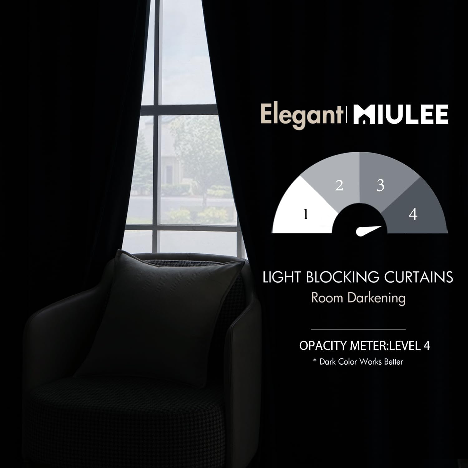 Miulee Blue Velvet Curtains 84 inches 2 Panels - Luxury Room Darkening Curtains for Bedroom Living Room Thermal Insulated Super Soft Window…