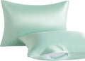 Ntbay 2 Pack Pillows with Stain Pillowcases, Soft Cotton Down Alternative 13x18 Zippered Pillows for Sleeping in Crib Bed - Machine Washabl…