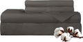 Royalelinens ROYALE LINENS 300 Thread Count 100% Long Staple Combed Cotton Sheet Set - 4 Piece Full Bed Sheets - 1 Fitted, 1 Flat, 2 Pillow…