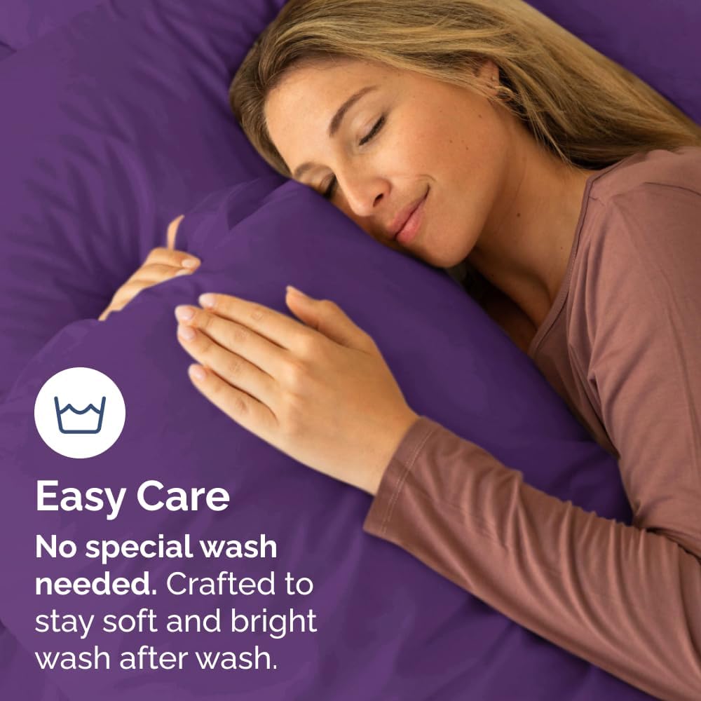 CGKUnlimited King Pillow Cases Set of 8 - Ultra Soft Hotel Quality Pillowcase Covers - Comfy & Wrinkle Free - Shrink, Stain and Fade Resist…