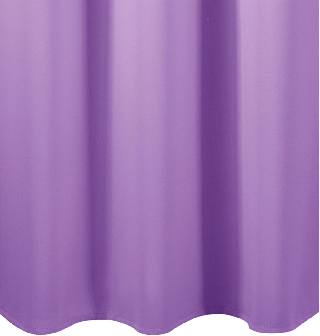 Lemomo Blackout Curtains 52 x 90 Inch Long Lavender Curtains Set of 2 Panels Room Darkening Curtains for Bedroom and Living Room 90 Inch si…