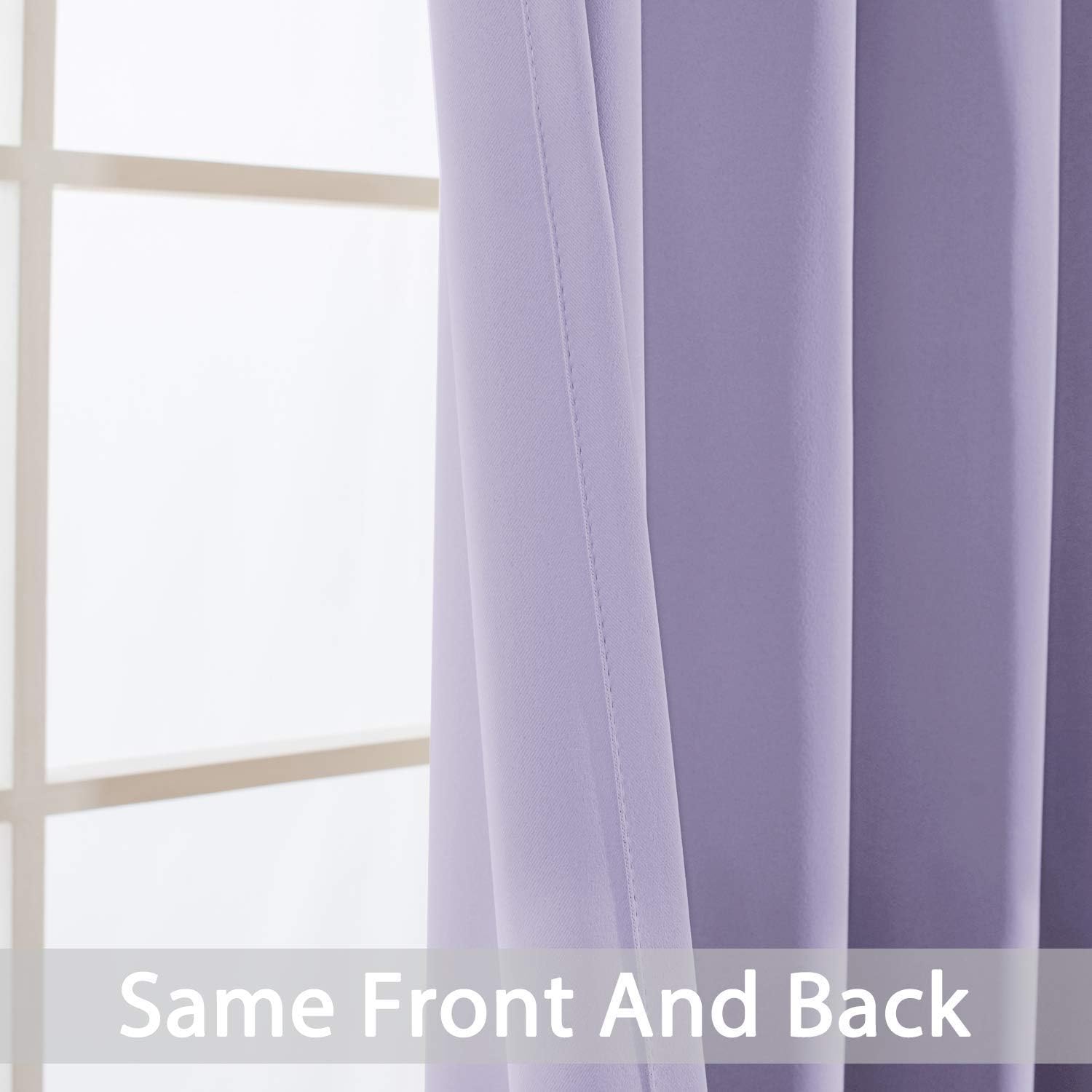 Yakamok Extra Wide Blackout Curtain for Sliding Glass Door, Grommet Thermal Insulated Room Divider Curtain 100W x 84L inch, Room…