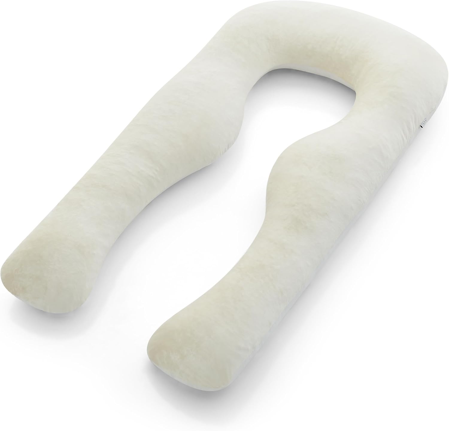 YanaSleep YANA 360° Body Pillow | Luxury U Shaped Pregnancy Pillow - Organic Bamboo Cotton - Shredded Cooling Gel Fill - Ergonomic Design -…