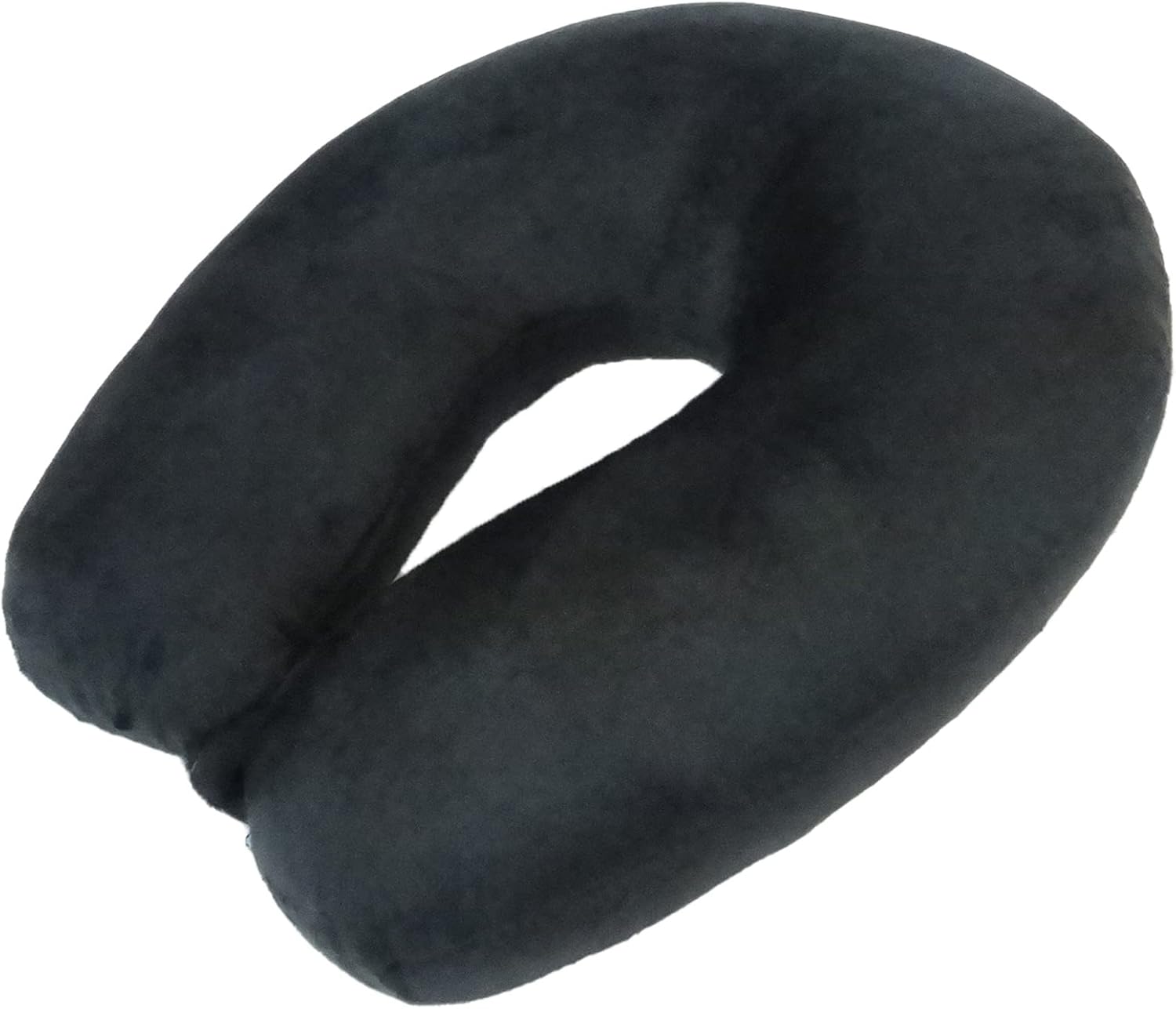 WorldsBest Wolf Essentials Adult Cozy Soft Microfiber Neck Pillow for Travel – Compact, Machine Washable - Perfect for Airplane, Car, or Ho…