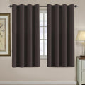 H.VERSAILTEX Blackout Curtains for Bedroom 63 Inches Length Thermal Insulated Curtain Energy Efficient Curtain Small Window Bla…