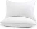 HIMOON Bed Pillows for Sleeping 2 Pack, Queen Size Cooling Pillows Set of 2, Top-end Microfiber Cover for Side Stomach Back Sleepers