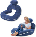 Insen Reading Pillow, Back Pillow for Sitting in Bed for Reading, Nurse & Relax, Reading Pillow for Adults, Moms & Kids, Sit Up Pillow for…