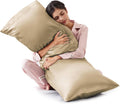 Lovescabin Love's cabin Satin Body Pillowcase 20x54, Cooling Pillow Cover for Hair and Skin, Silky Smooth with Envelope Closure, Similar to…