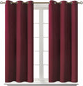 BGment Blackout Curtains for Bedroom - Grommet Thermal Insulated Room Darkening Curtains for Living Room, Set of 2 Panels (38 x 54 Inch, Bu…
