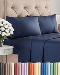 Twin 4 Piece Sheet Set - Comfy, Breathable & Cooling - Hotel Luxury Bedding for Women, Men, Kids, Teens & Children - 1 Flat & 1 Fitted…