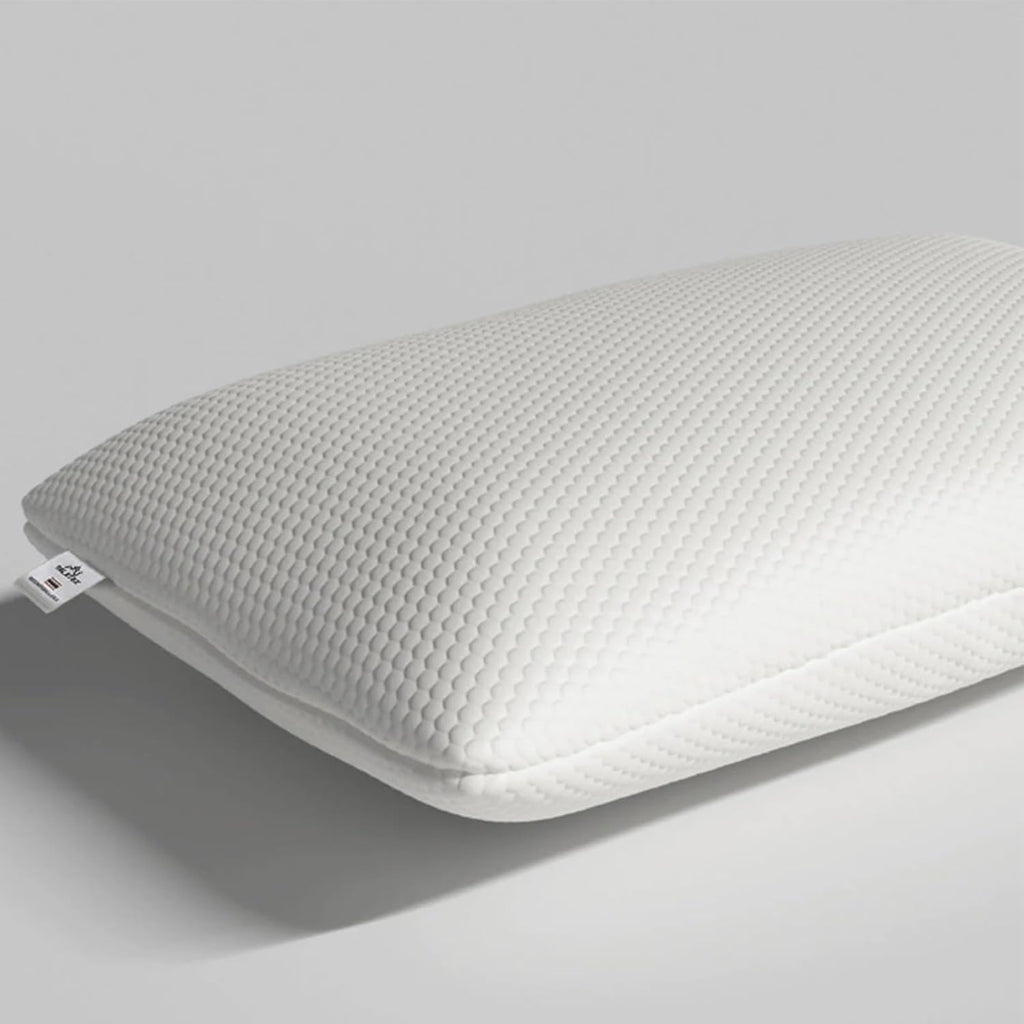 TalatexHome Talatex Tencel Pillow Cases 1 Pic, Breathable Ultra Soft Pillow Cover with Zipper, Double Sided Silent Pillow Protectors, White…