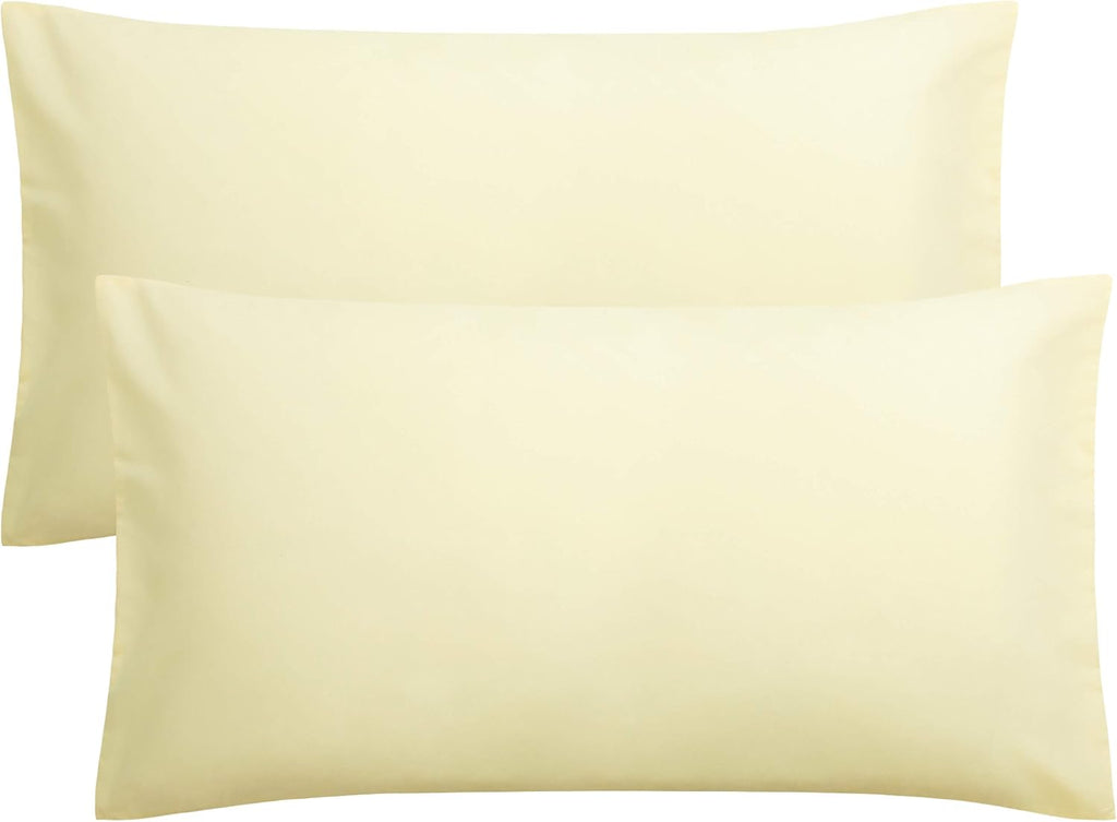 FLXXIE King Pillow Cases Set of 2, Soft Microfiber Pillow Covers with Envelope Closure, Wrinkle, Fade and Stain Resistant Pillowcases…
