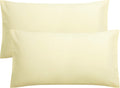 FLXXIE King Pillow Cases Set of 2, Soft Microfiber Pillow Covers with Envelope Closure, Wrinkle, Fade and Stain Resistant Pillowcases…