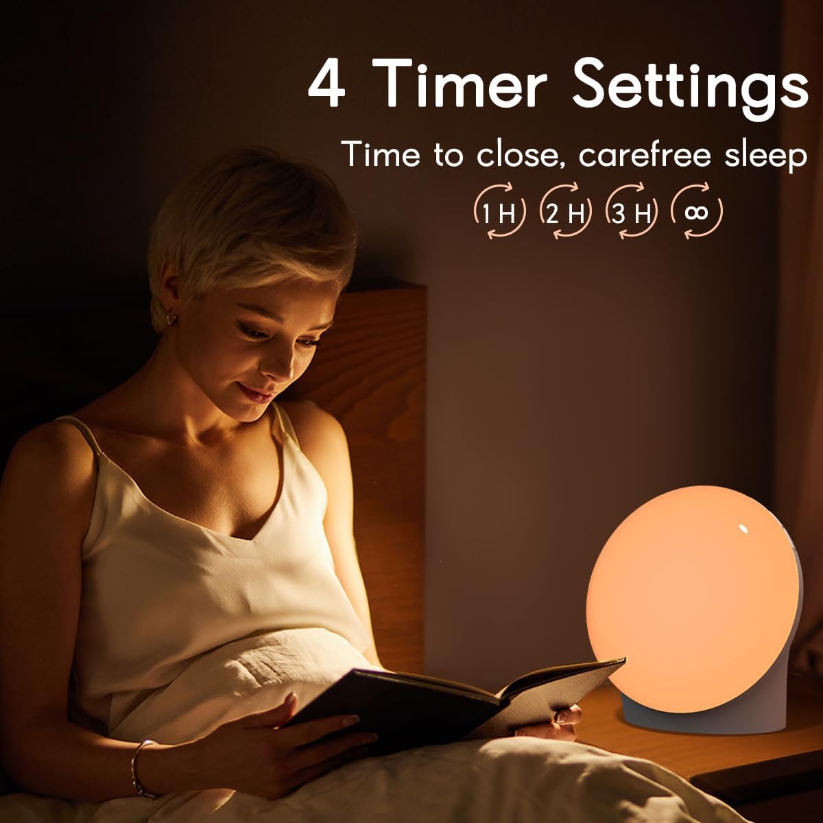 BrownNoise White Noise Machine with 30 Soothing Sounds 12 Colors Night Light and Sound Machine 36 Volume Levels and Memory Function 4 Timer…