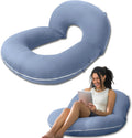 Insen Reading Pillow, Back Pillow for Sitting in Bed for Reading, Nurse & Relax, Reading Pillow for Adults, Moms & Kids, Sit Up Pillow for…