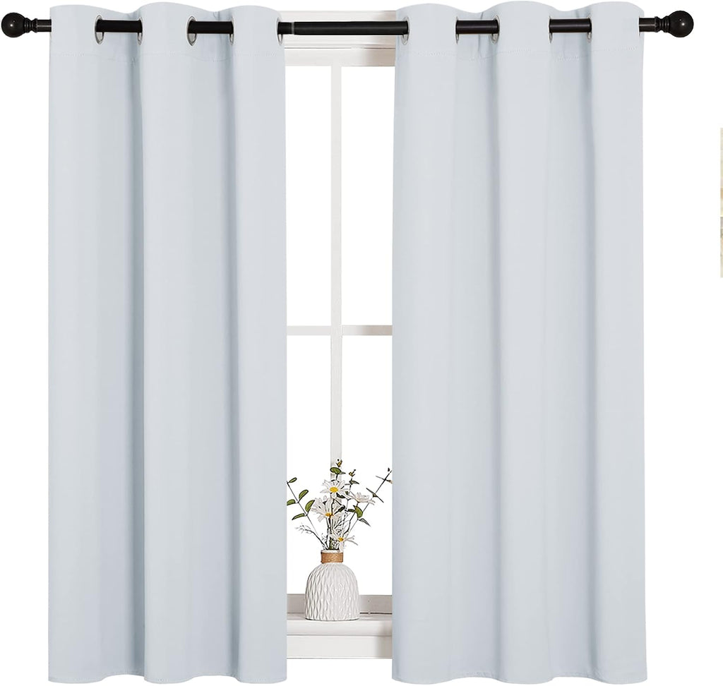 NICETOWN Room Darkening Draperies Curtains Panels, Window Treatment Thermal Insulated Grommet Room Darkening Curtains/Drapes for Bedroom…