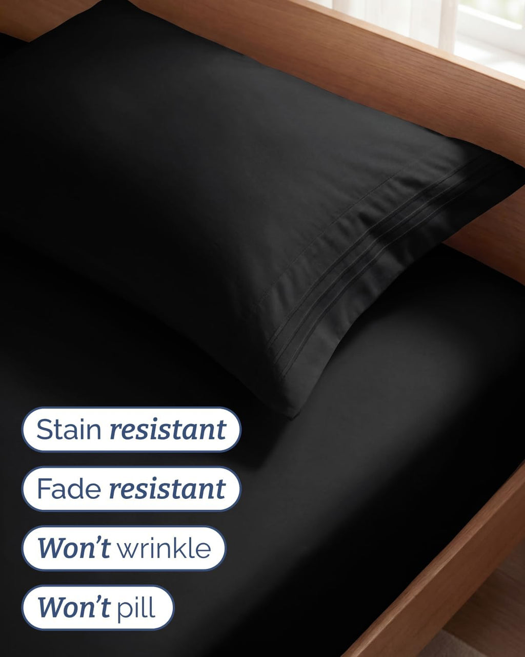 Twin Size 3 Piece Sheet Set - Comfy Breathable & Cooling Sheets - Hotel Luxury Bed Sheets for Women & Men - Deep Pockets, Easy-Fit, Extra…