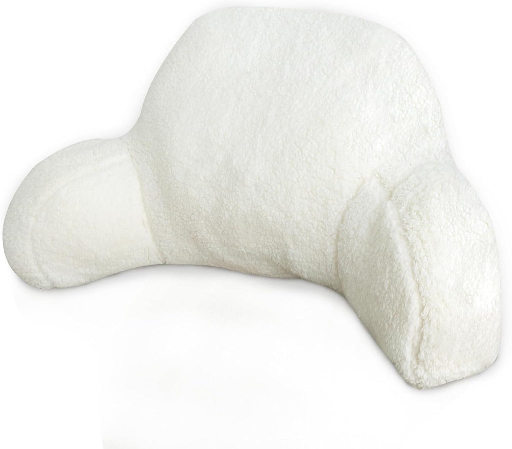DMS PROTECTOR Reading Pillow for Kids/Teens/Adults, Bed Rest Wedge Backrest Pillows for Sitting in Bed with Arms Back Support for Wa…