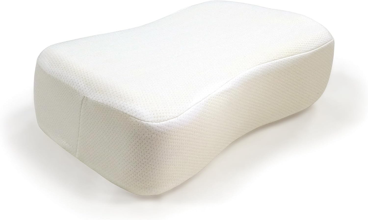 SleepRight Splintek Side Sleeping Pillow - Memory Foam Pillow - Best Pillow for Sleeping On Your Side (16" x 4" Travel)