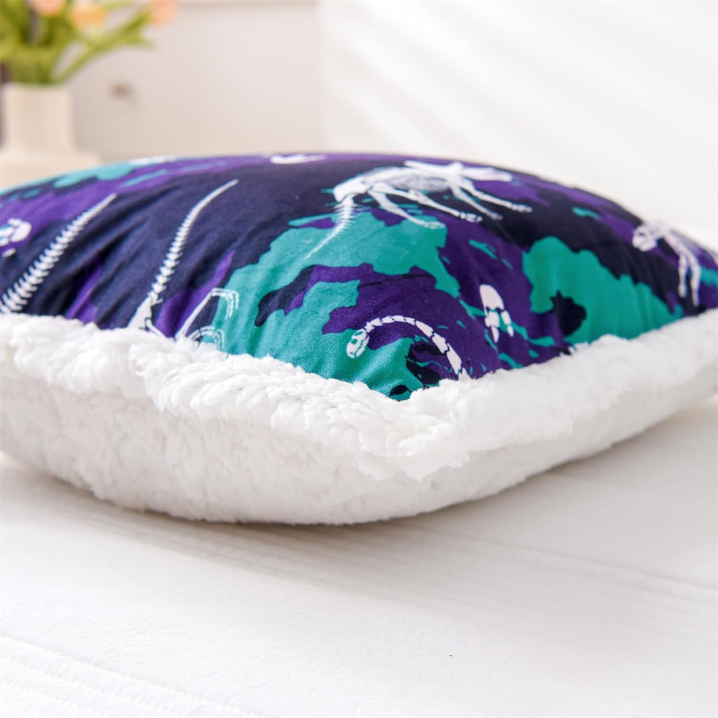 Aimuan Dinosaurs Reading Pillow Bed Rest Wedge Backrest Pillow with Arms Back Support for Sitting Up in Bed Cushion Incline Rest Sleeping…